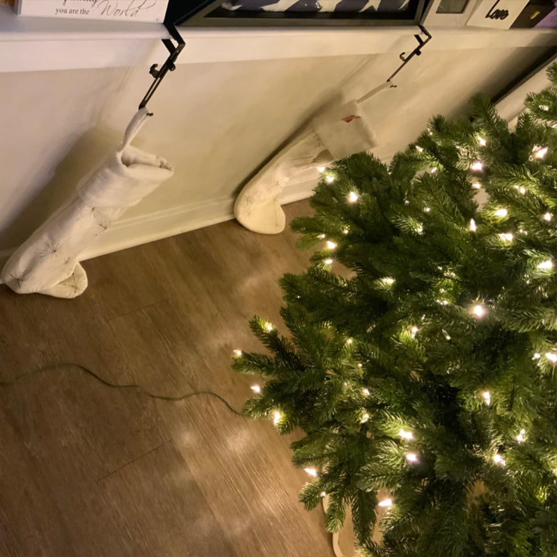 Robuste 2-in-1-Girlanden- und Strumpfaufhänger