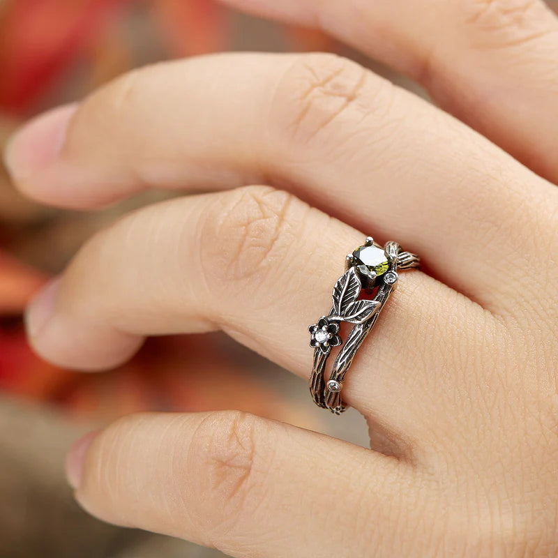 Vintage Blatt Ring