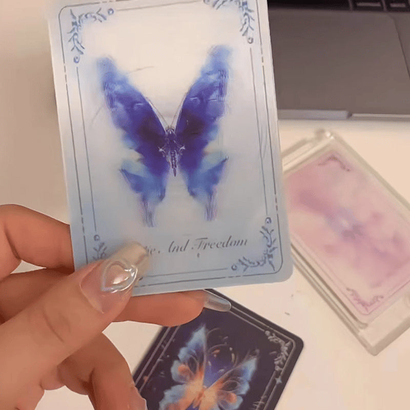 Dynamischer 3D Schmetterling Tarot (5 Stk.)