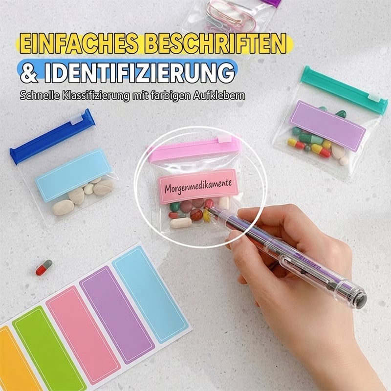 Medizinbeutel mit Druckverschluss