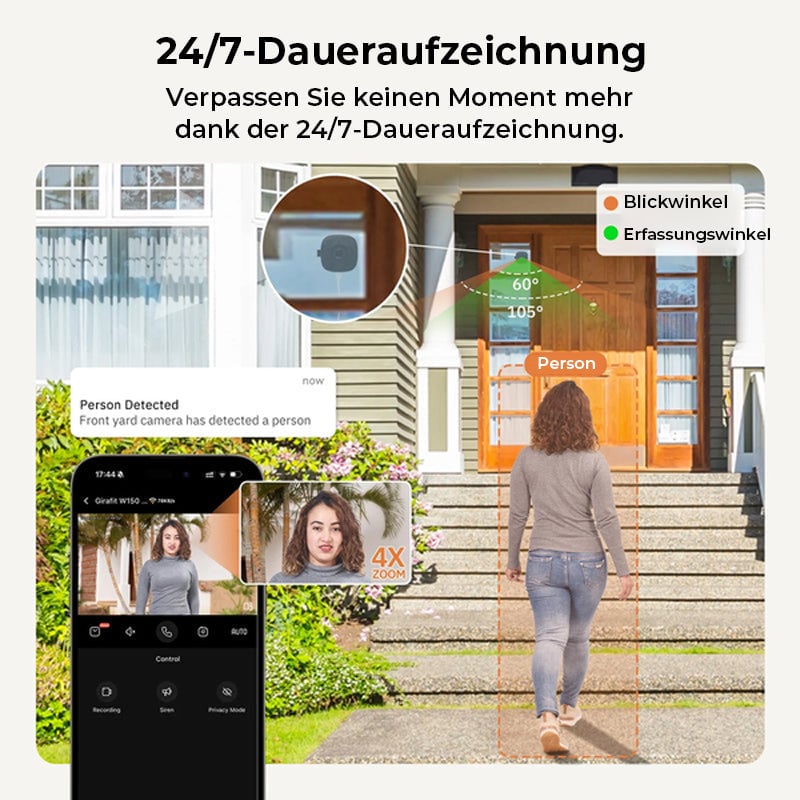 WLAN-Fensterkamera