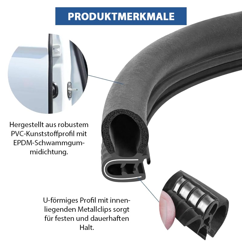 🚗 Automotive Weather Stripping Gummidichtung