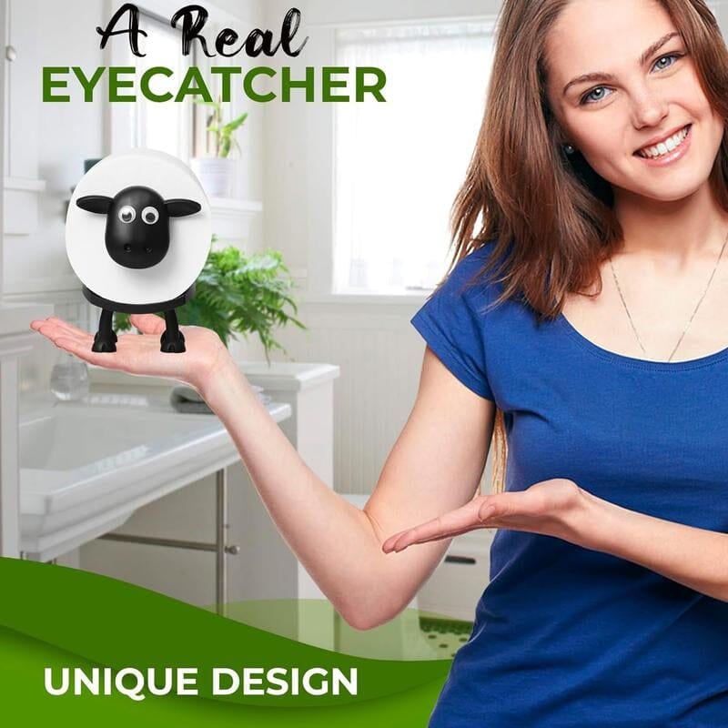 Schaf-Toilettenpapierhalter