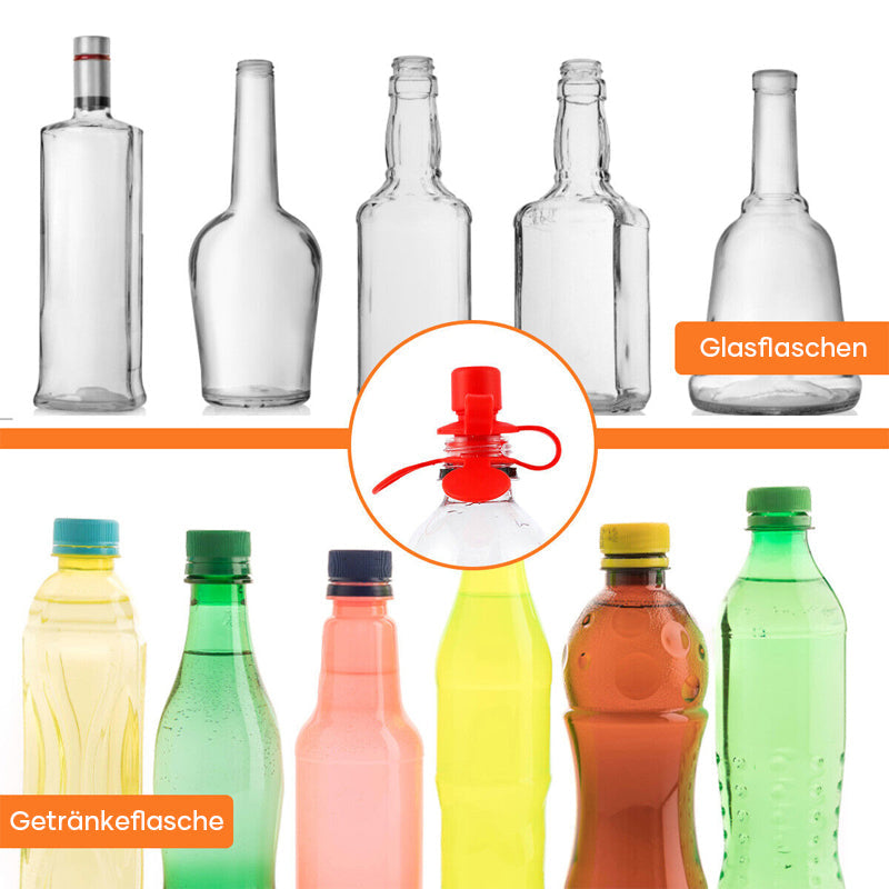 Baby-Wasserflaschenverschluss aus Silikon