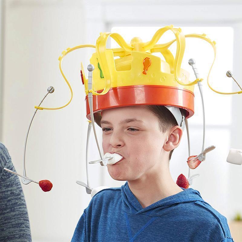 Essen Spiel Hut Lustig Tricky Party Krone Typ Spielzeug