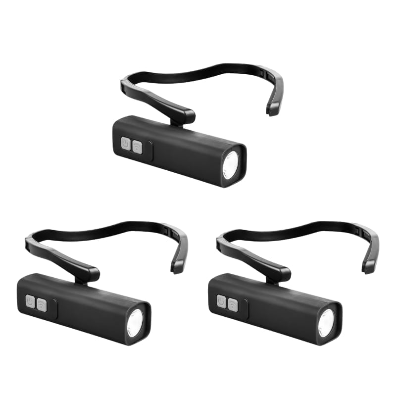 Ohrbügel-Stirnlampe mit Induktionstechnologie