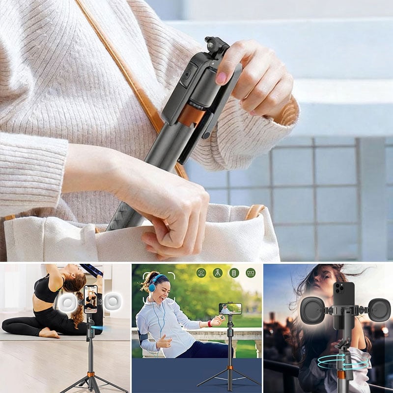 📸Intelligenter AI-Verfolgungs-Gimbal-Selfie-Stick