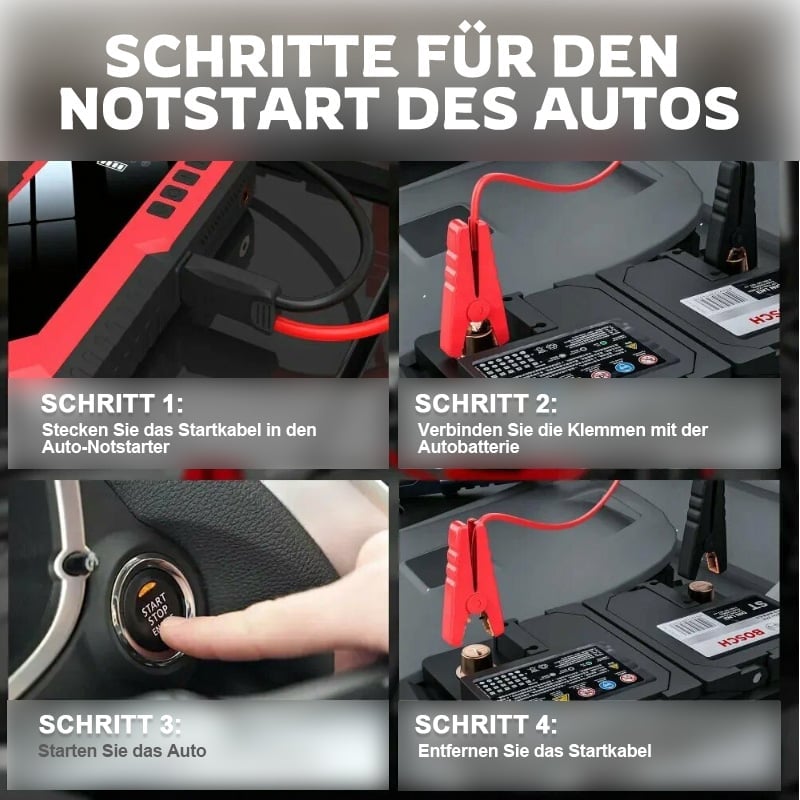 3-in-1 Notstart- & Kompressor-System
