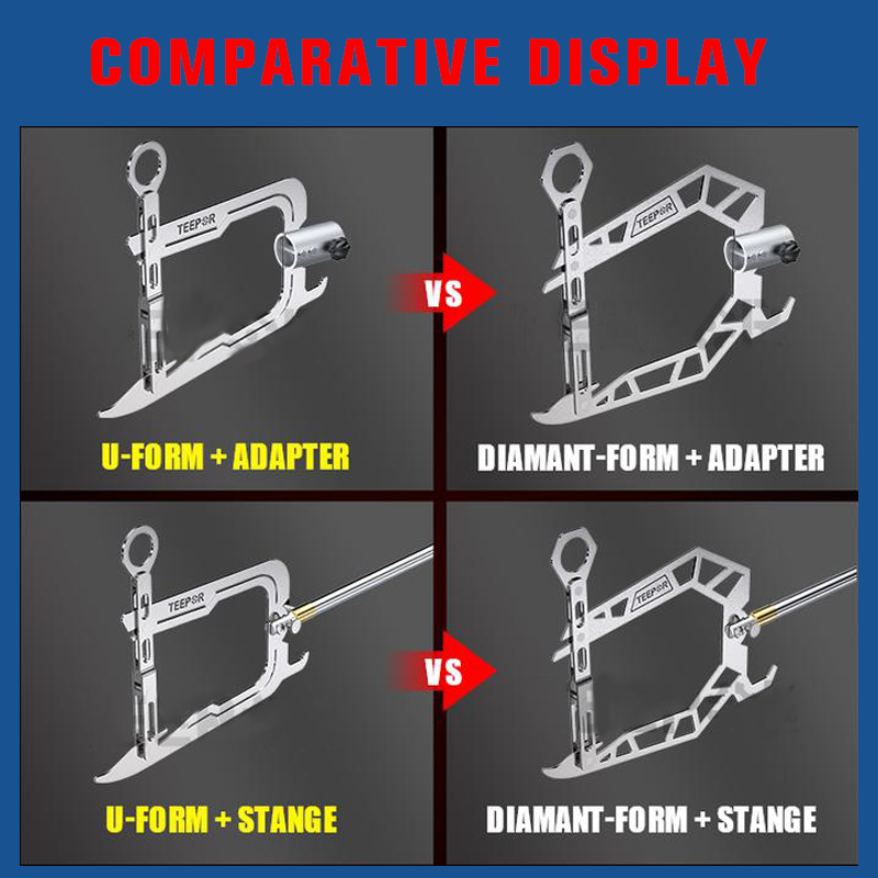 Multifunktionaler Dockhaken