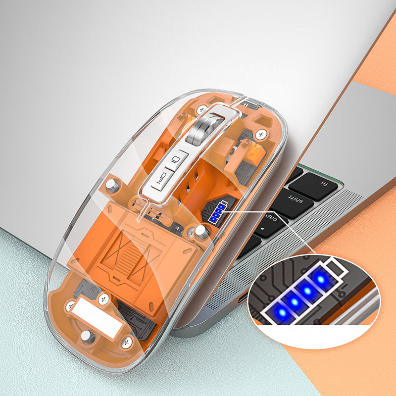 Kabellose transparente Bluetooth-Maus