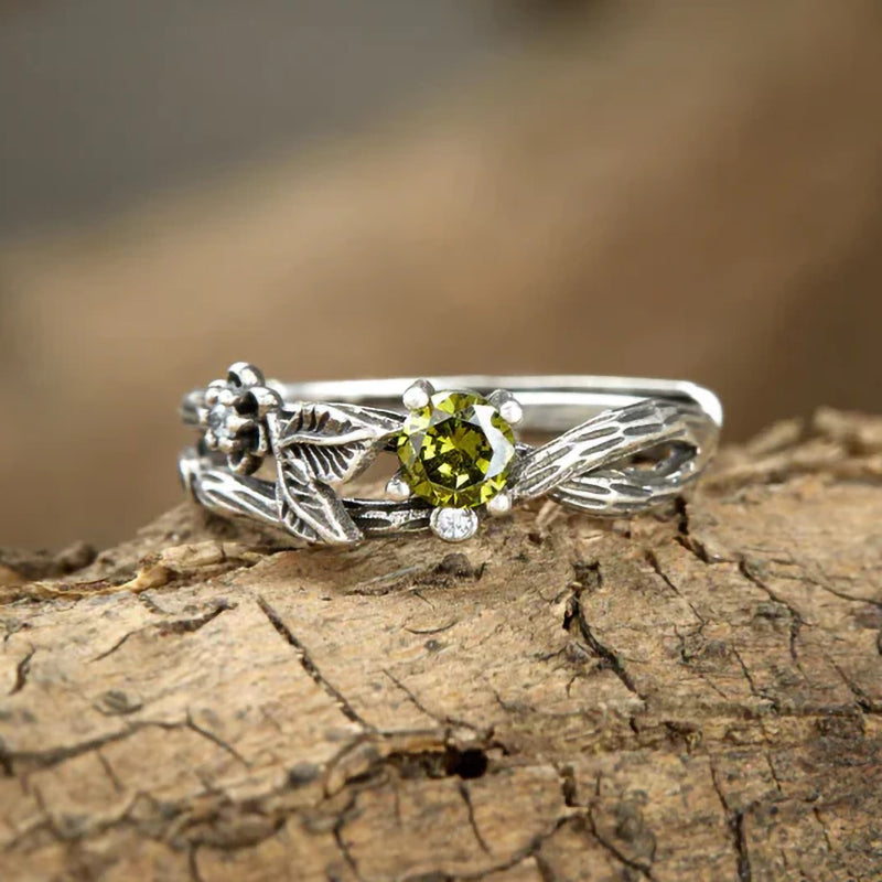 Vintage Blatt Ring