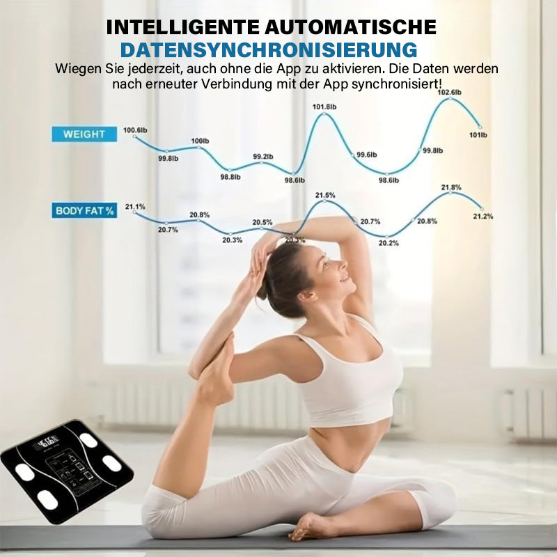 Intelligente Körperfettwaage
