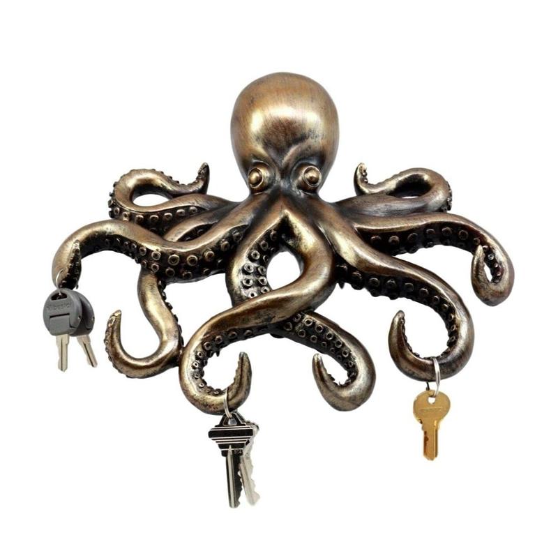 Octopus Wandschlüsselhalter