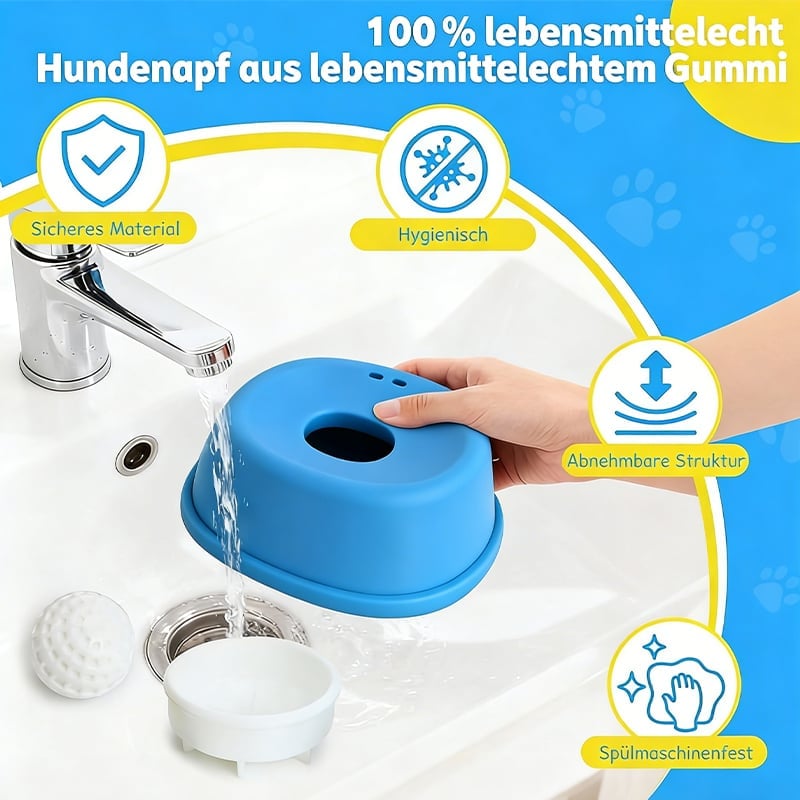 Futter- und Trinknapf mit langsamer Fütterung