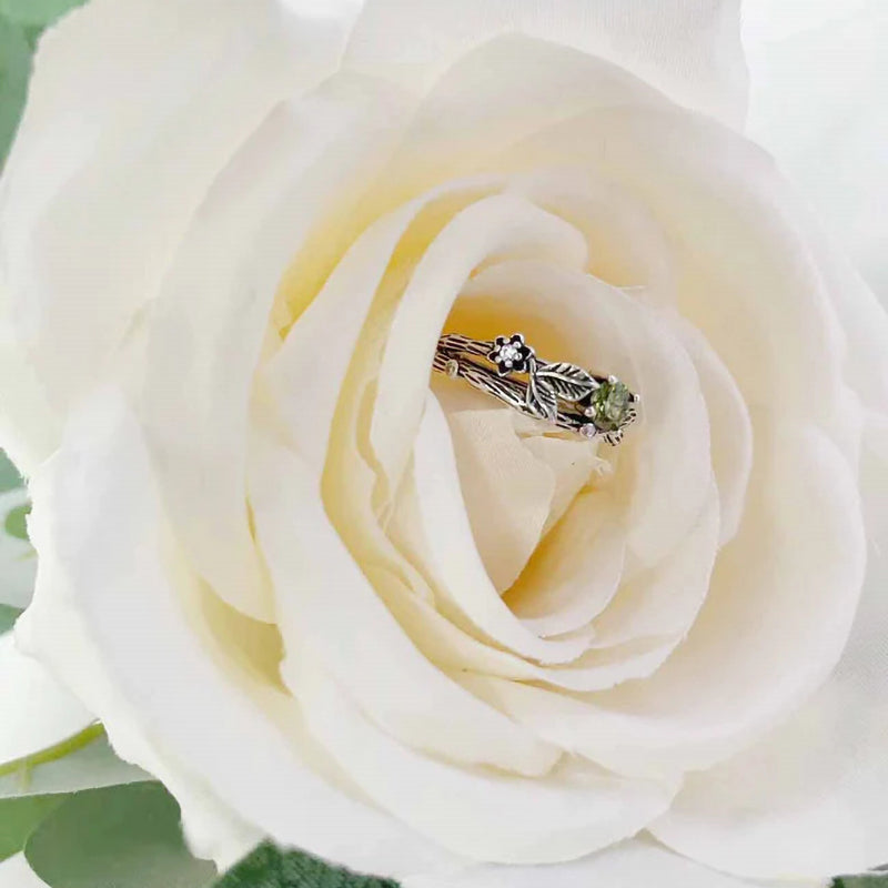 Vintage Blatt Ring