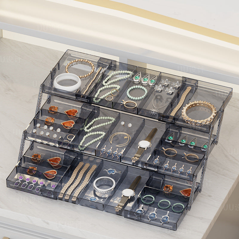 Mehrstufiger, erweiterbarer intelligenter Schubladen-Organizer