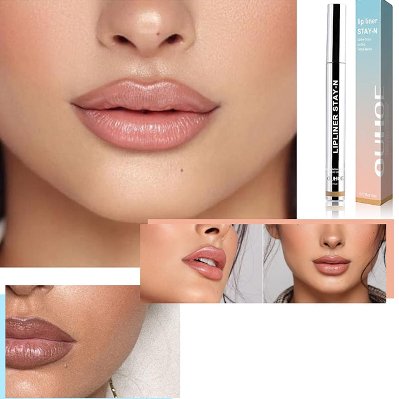 Abziehbarer Lippenkonturenstift
