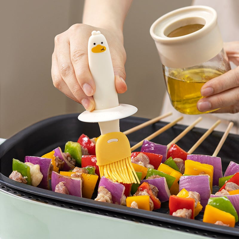 Ölspender mit Pinsel für BBQ