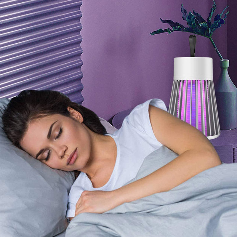 USB-aufladbare Mücken- und Fliegenfallenlampe