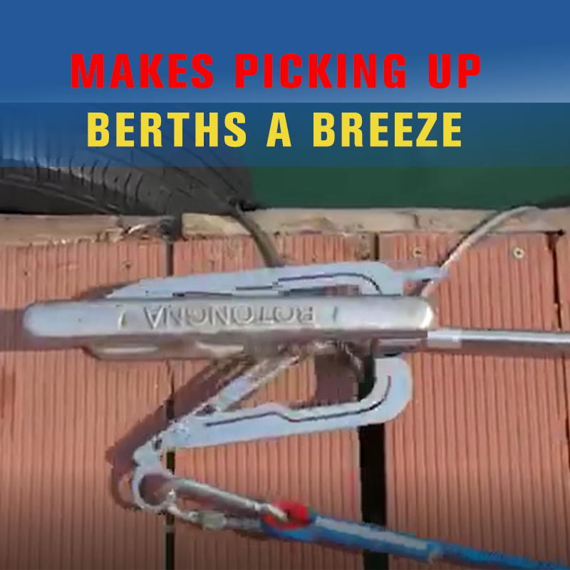 Multifunktionaler Dockhaken