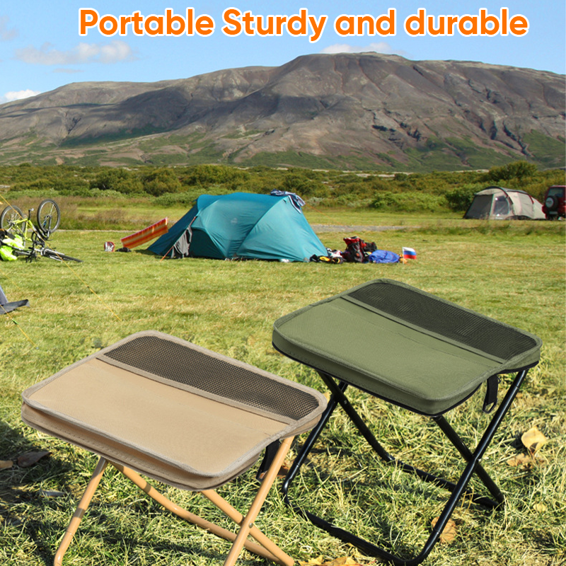 Klappbarer Rucksackhocker