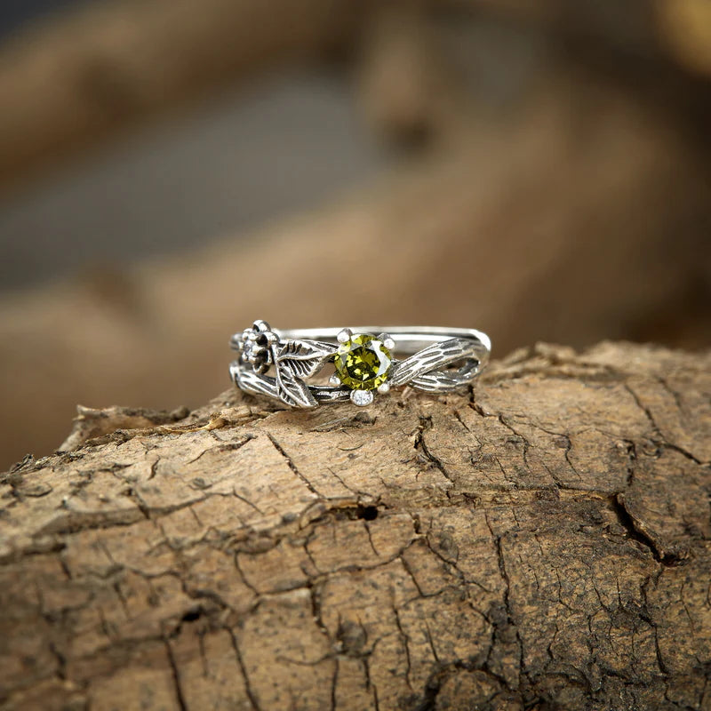 Vintage Blatt Ring