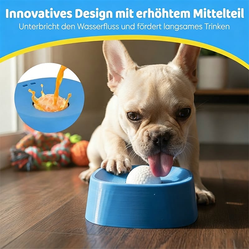 Futter- und Trinknapf mit langsamer Fütterung