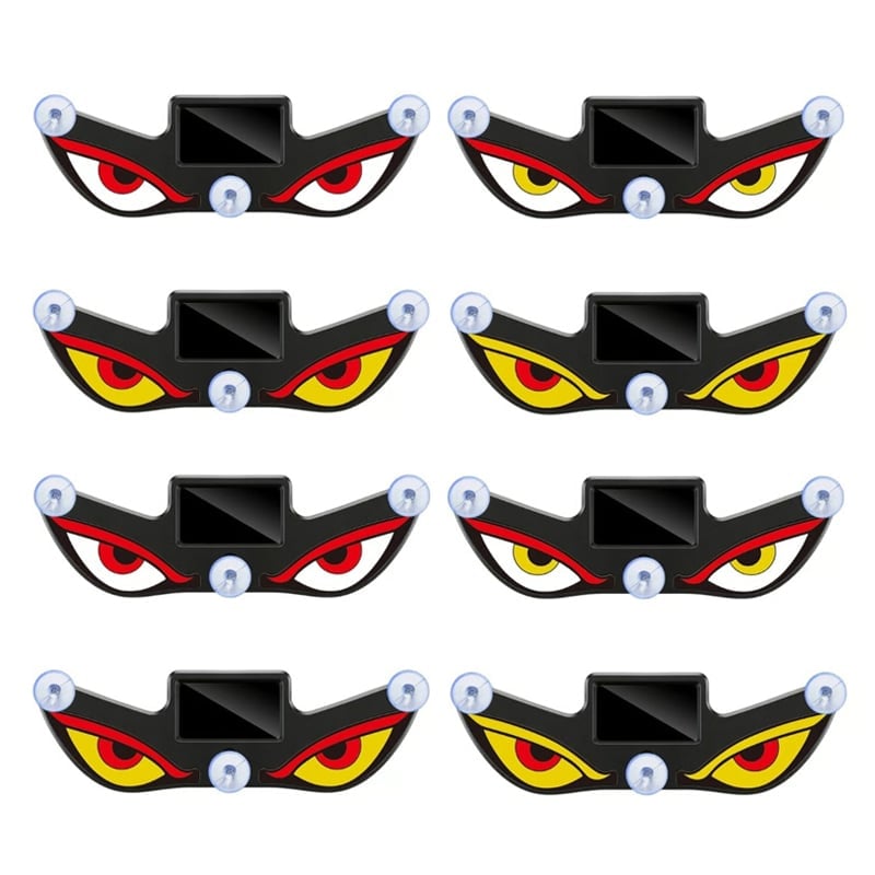 Solarbetriebene Devil-Eye-Dynamik-Lampen für Autos