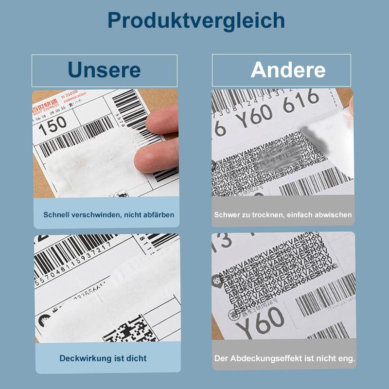 Korrekturflüssigkeit gegen Informationslecks