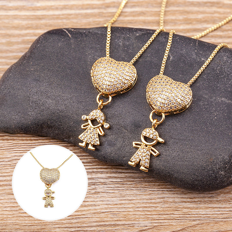 Liebe und meine Kinder – Mutterliebe-Halskette