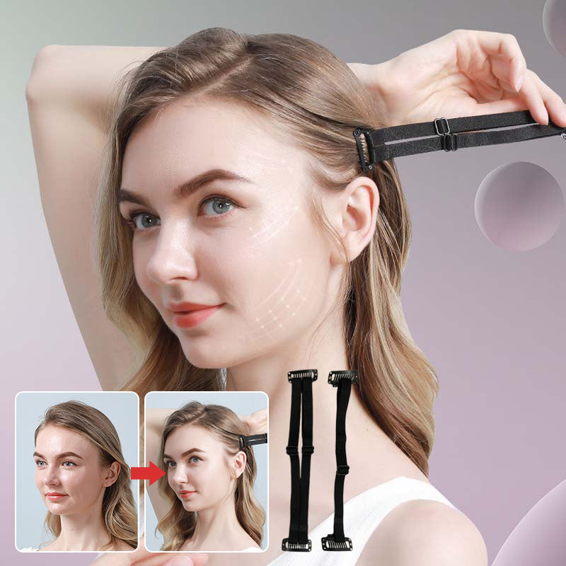 Wiederverwendbare Facelift-Bänder mit Clips