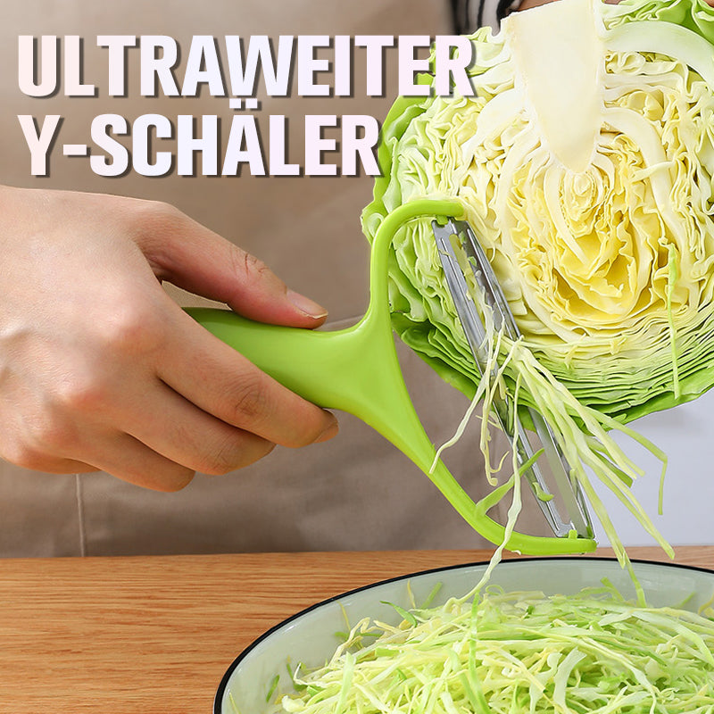 Multifunktionaler extrabreiter Y-Schäler aus Edelstahl （3 Stück）