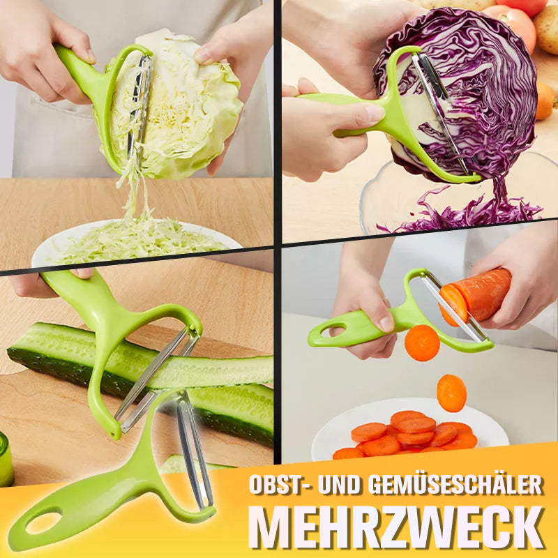 Multifunktionaler extrabreiter Y-Schäler aus Edelstahl （3 Stück）