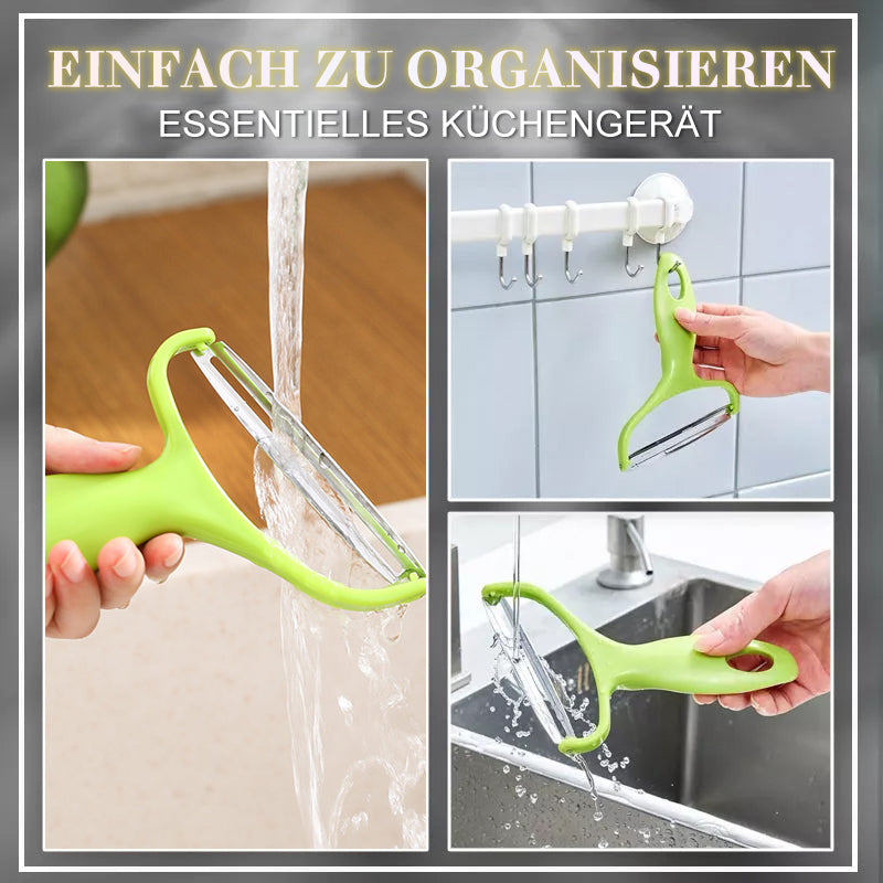 Multifunktionaler extrabreiter Y-Schäler aus Edelstahl （3 Stück）