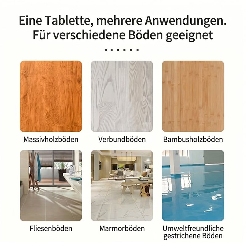 Multieffekt-Bodenreinigungstabletten