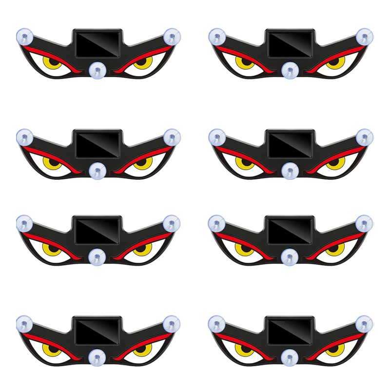 Solarbetriebene Devil-Eye-Dynamik-Lampen für Autos