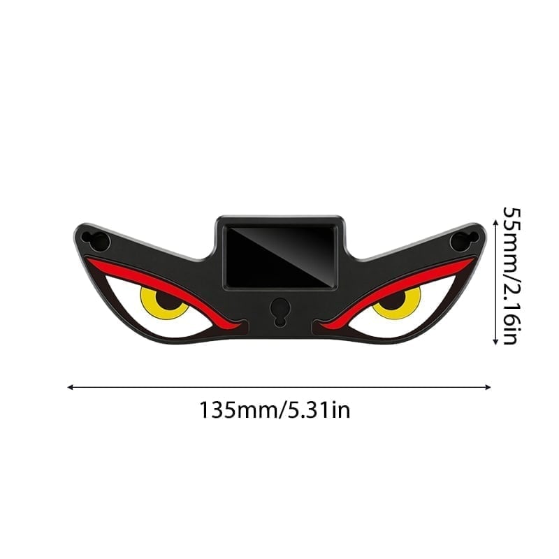Solarbetriebene Devil-Eye-Dynamik-Lampen für Autos
