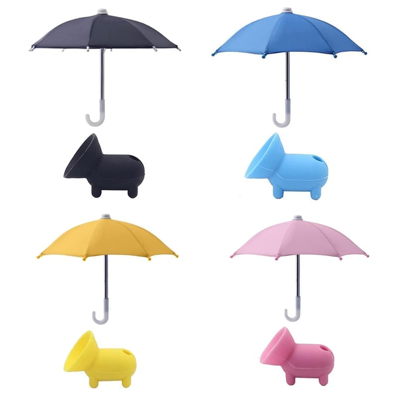 Handy-Regenschirm Saugnapf-Ständer gegen Sonne