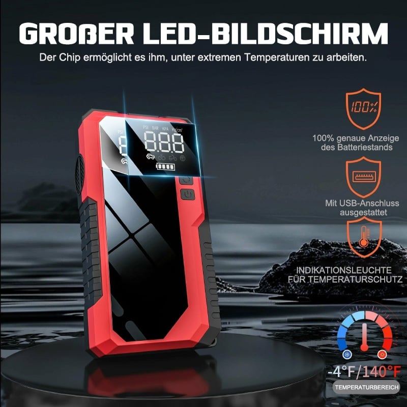 3-in-1 Notstart- & Kompressor-System