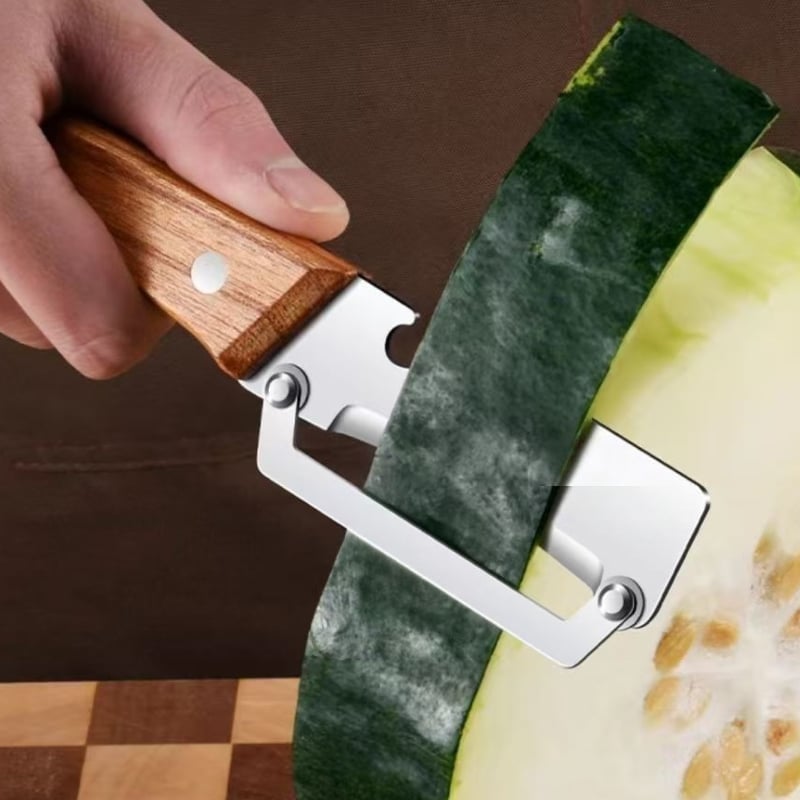 Küchen-Multifunktionsmesser aus Edelstahl mit verdickter Klinge zum Schälen von Obst