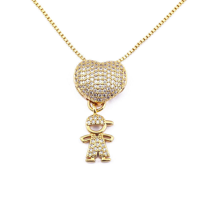 Liebe und meine Kinder – Mutterliebe-Halskette