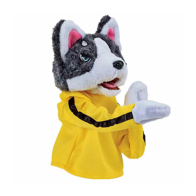 Husky-Handschuhpuppe aus Plüsch