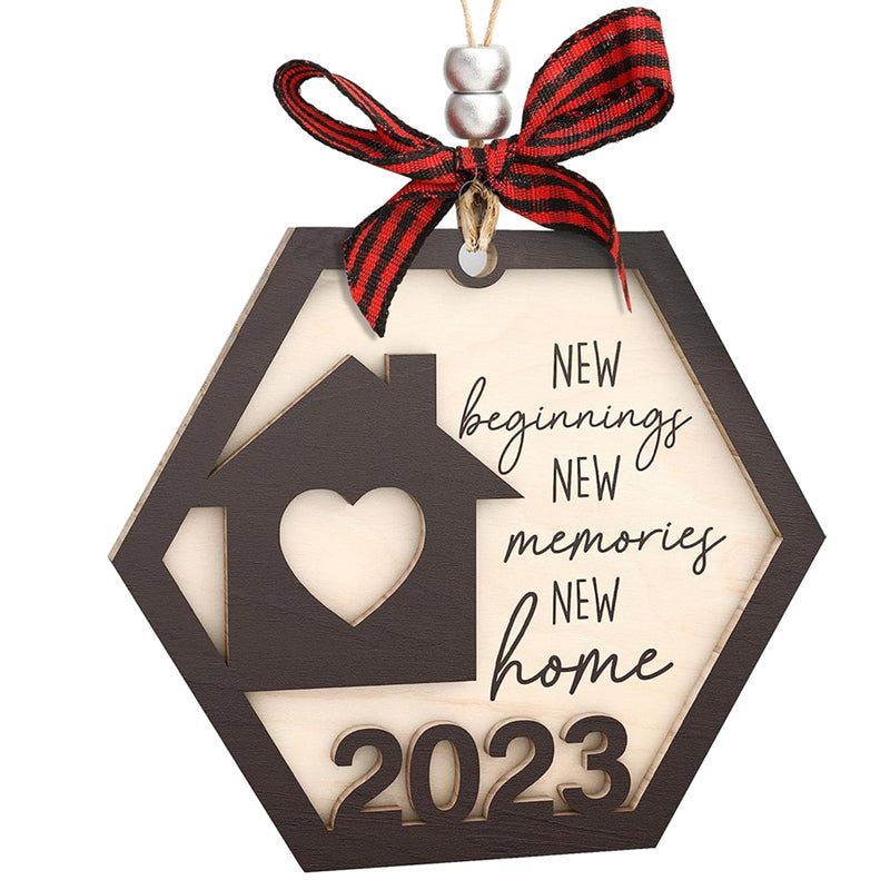 Neues Zuhause-Ornament, Weihnachtsfeiertage 2023/2024