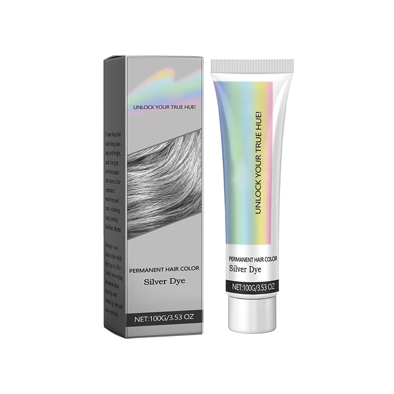 2-in-1-Silberhaarfarbe mit natürlichem Essence-Extrakt