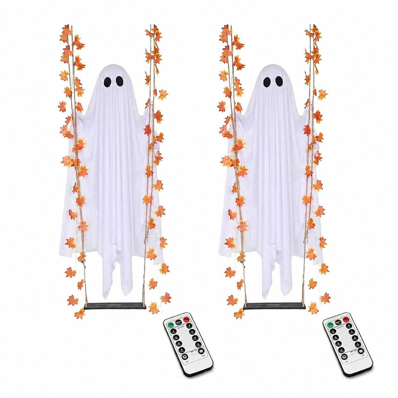 LED-beleuchtete schwingende Halloween-Geisterdekoration