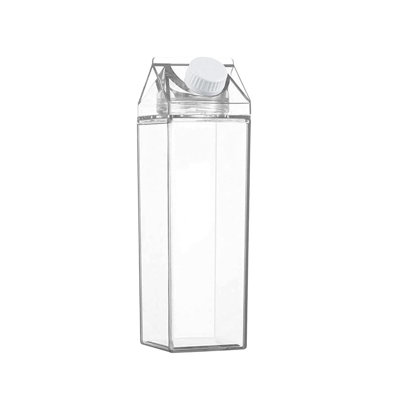 Transparenter Milchkarton