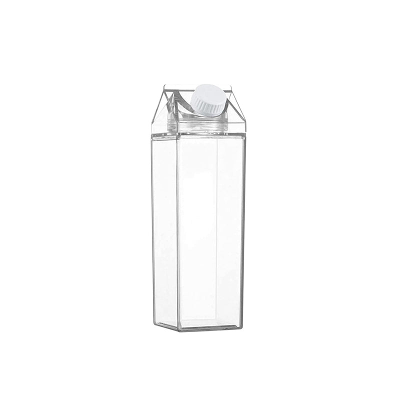 Transparenter Milchkarton