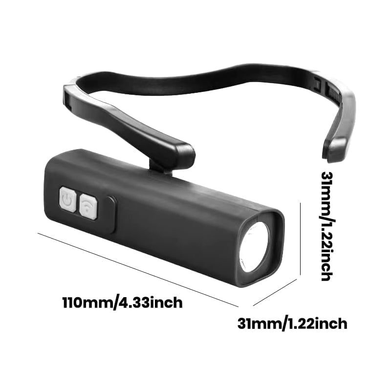 Ohrbügel-Stirnlampe mit Induktionstechnologie