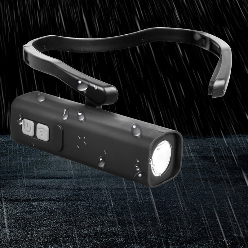 Ohrbügel-Stirnlampe mit Induktionstechnologie