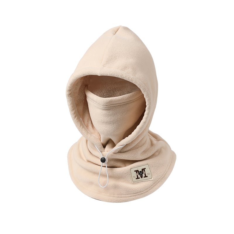Integrierte, zweilagige Mütze mit Fleece-Futter